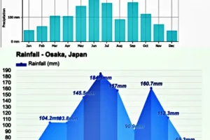오사카 10월 날씨 기온, 기상청 태풍 기록, 비,  휴일 항공권 가격, 심카드 할인