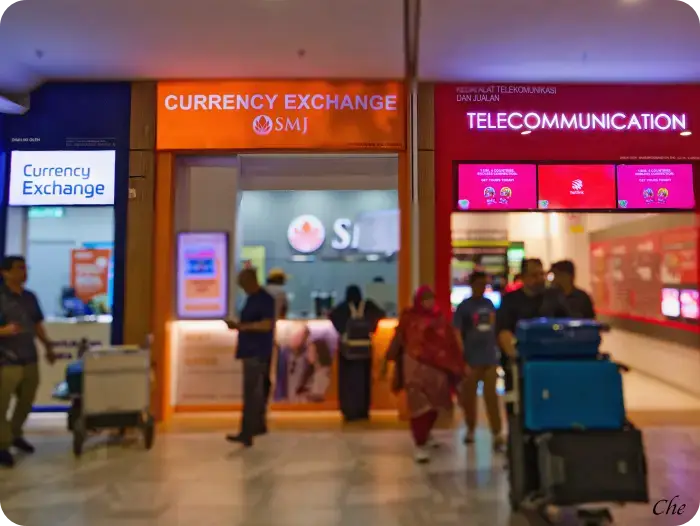 랑카위 공항 환전