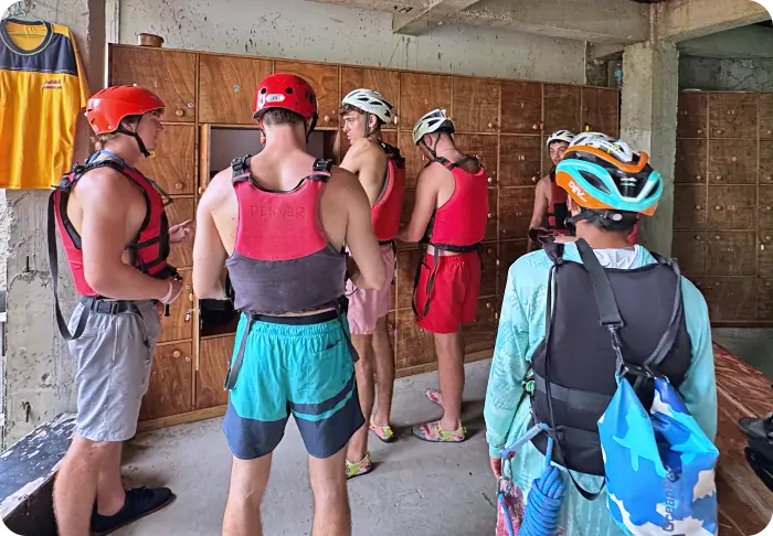 세부 캐녀닝 준비물