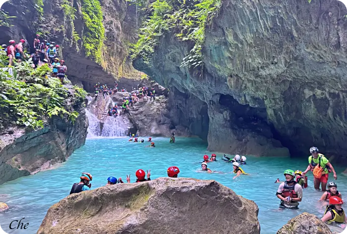 세부 캐녀닝 투어